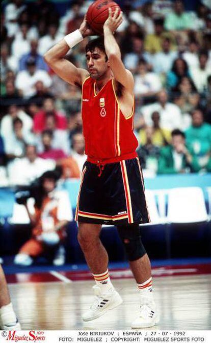Biriukov, en Barcelona 92.