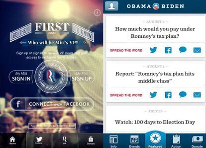 Obama también se juega las elecciones en el móvil