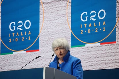 Janet Yellen impuesto digital