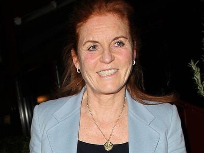 Sarah Ferguson en Londres el pasado 13 de febrero.