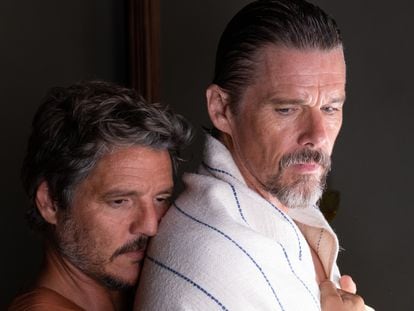 Pedro Pascal y Ethan Hawke en 'Extraña forma de vida' de Pedro Almodóvar.