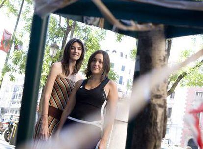 Maitena Muruzabal (izquierda) y Candela Figueira, fotografiadas el miércoles en Madrid.