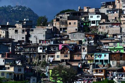 Barriada de Tegucigalpa (Honduras). El intercambio de experiencias entre ciudades puede convertirse en una poderosa arma contra la covid-19.