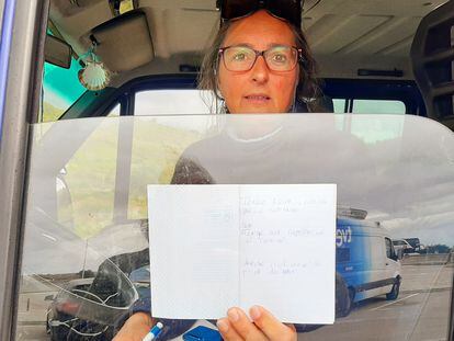 Las autocaravanas, en el limbo de la frontera con Portugal