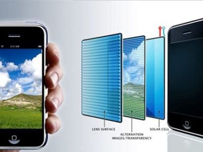 Los smartphones con pantallas con paneles solares cada vez más cerca
