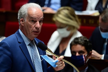 Alain Griset, in 2020 in the French National Assembly.