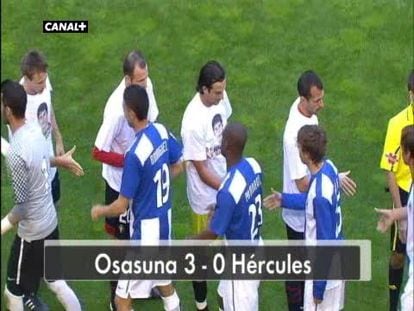 Osasuna 3 - Hércules 0
