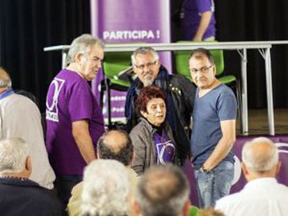 Mitin de Podemos en Sabadell.