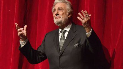 Plácido Domingo, en una imagen de noviembre 2018, en el Met de Nueva York.