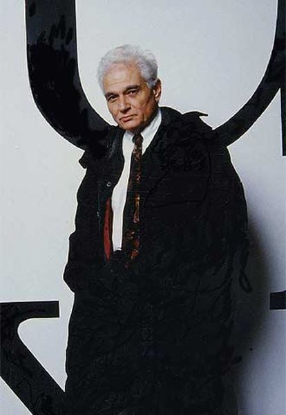 El filósofo francés Jacques Derrida en 2001.