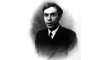 Retrato del físico italiano Ettore Majorana en los años 30.