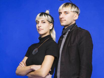 Moon Ribas y Neil Harbisson, creadores de la Transpecies Society y la Fundaci&oacute;n C&iacute;borg.