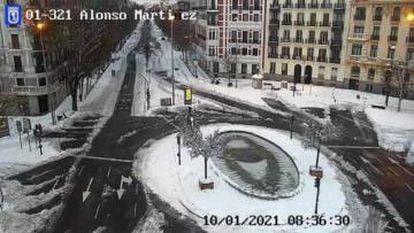 Madrid trata de recuperar la normalidad sin autobuses y recomendando el teletrabajo