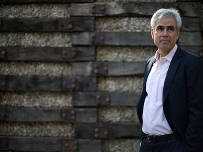 Jonathan Haidt, a principios de octubre durante su visita a Madrid.