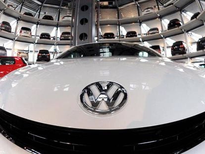 Torre de almacenaje de Volkswagen en Alemania.