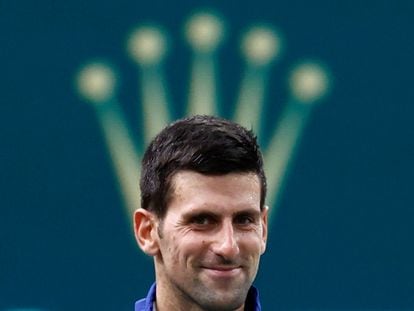Novak Djokovic, el pasado noviembre en París.