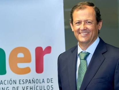 El presidente de la Asociación Española de Renting de Vehículos (AER), José-Martín Castro Acebes.