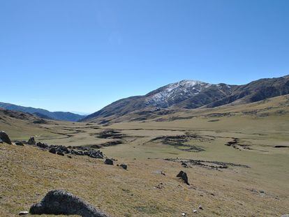 Panorámica del Valle de La Ciénaga de Tucumán (Argentina).