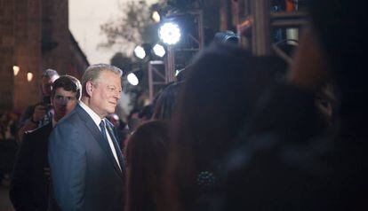 Al Gore, en la alfombra roja de 'La verdad incómoda 2'