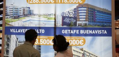 Varias promociones en el último Salón Inmobiliario Internacional de Madrid.