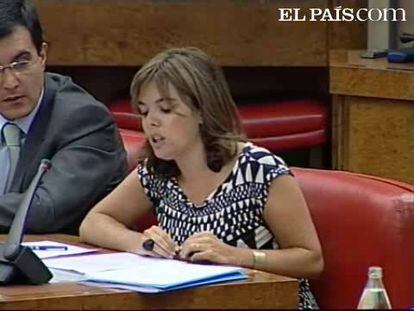 PSOE y PP se han visto las caras en la comisión permanente del Congreso a cuenta de las supuestas escuchas ilegales y espionaje del cual el PP acusa al Gobierno de Zapatero desde hace unas semanas.