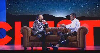 Risto Mejide y Jesús Vázquez en 'Chester'.