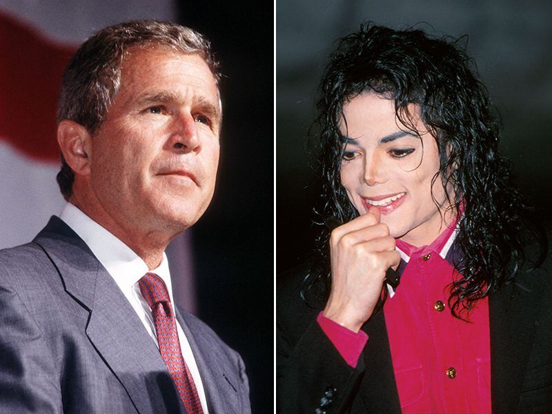 George W. Bush y Michael Jackson estuvieron amenzados por la misma persona.