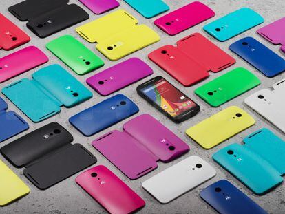 Estas son las 100 posibles combinaciones de colores que tendrá el Motorola Moto G 2015