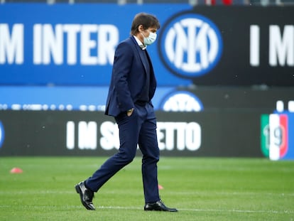 Antonio Conte, exentrenador del Inter de Milán.