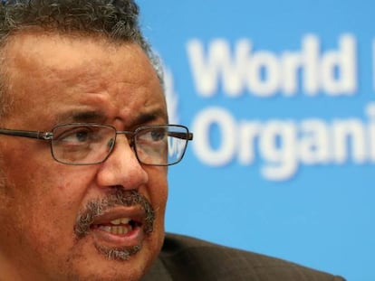 El director general de la OMS, Tedros Adhanom.