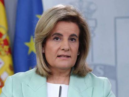  La ministra de Empleo y Seguridad Social, Fátima Báñez.