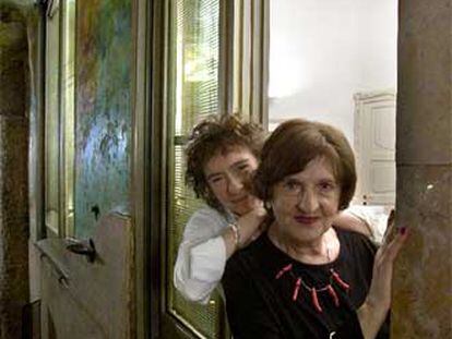 Jeanette Winterson (izquierda) y Margo Glantz, en La Pedrera.