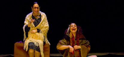 Un momento de la obra de teatro 'Las princesas del Pacífico'.