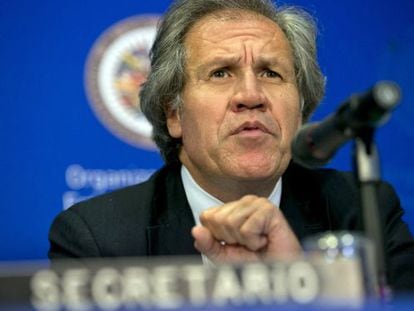 El secretario general de la OEA, Luis Almagro.