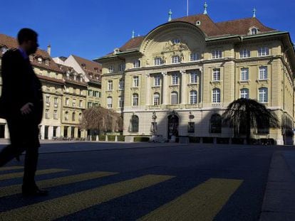 Sede del Banco nacional de Suiza (SNB) en Berna.