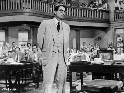 Gregory Peck en su papel de Atticus Finch en 'Matar a un ruiseñor' (1962). 