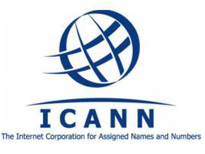 Logo de ICANN, el organismo que gestiona los dominios de Internet.