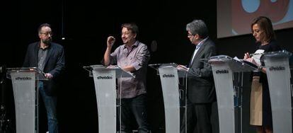 Debat electoral amb els candidats de Barcelona per al 20-D.