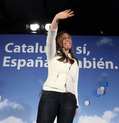 Alicia Sánchez-Camacho, en Castelldefels