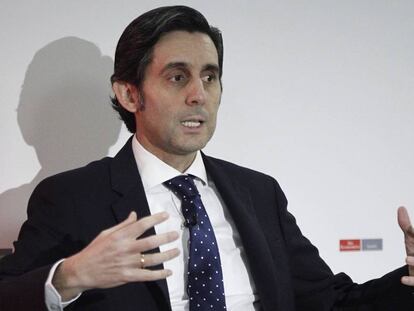 El presidente de Telef&oacute;nica, Jos&eacute; Mar&iacute;a &Aacute;lvarez Pallete. 