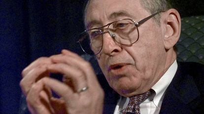 Alvin Toffler, en 1998.