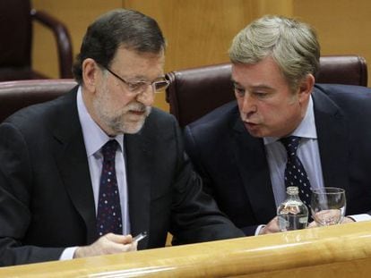 Jos&eacute; Manuel Barreiro junto al presidente del Gobierno 