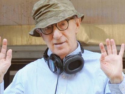 Woody Allen durante el rodaje. J. Kamau BuzzFoto via Getty Images