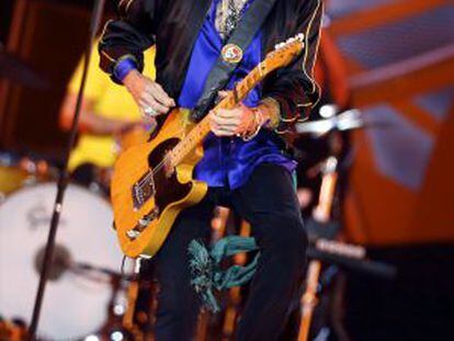 Concierto de The Rolling Stones en el Santiago Bernabeu de Madrid.