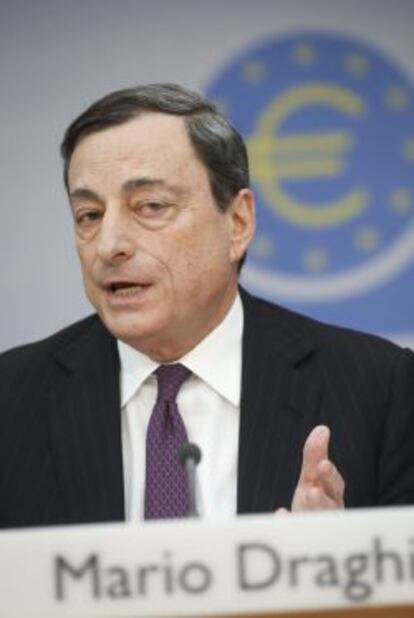 El presidente del Banco Central Europeo (ECB), Mario Draghi.