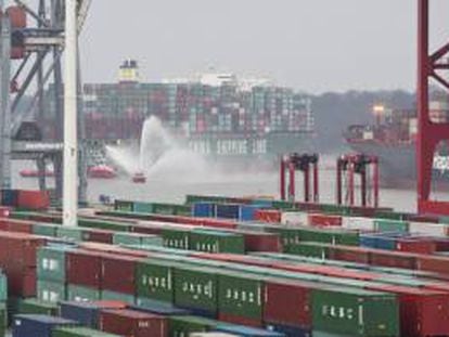 El puerto de Hamburgo en una fotografía de archivo.