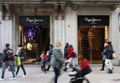 Tienda de Pepe Jeans en Barcelona 