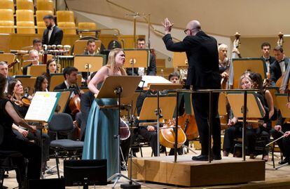 Una imagen del concierto Focus de la Orquesta y Coro Nacionales de España del viernes 2 de junio.