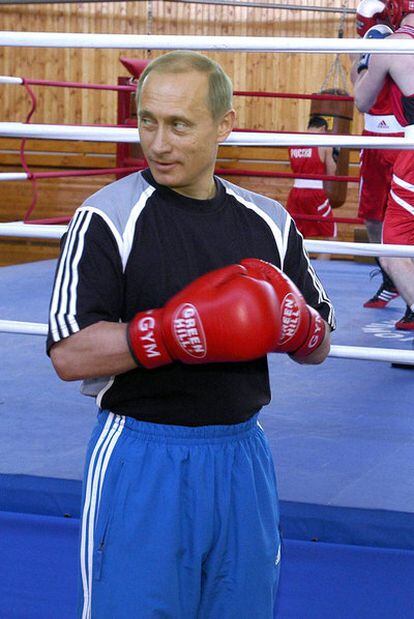 Putin adora el boxeo.