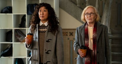 Sandra Oh y Holland Taylor, en